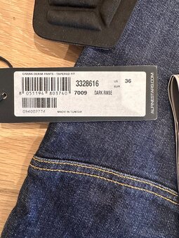 Alpinestars kalhoty Crank Denim Jeans - vel. 36 - 7