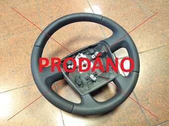 Volant kožený kůže Opel Ford Renault Peugeot Citroen Fiat VW - 7