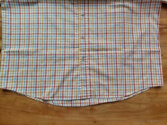 Zánovní košile - krátký rukáv, L-XL, pánská mužská - SLEVA - 7