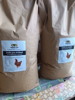Krmivo pro Slepice, kačeny, brojlery, husy, králíky - 7