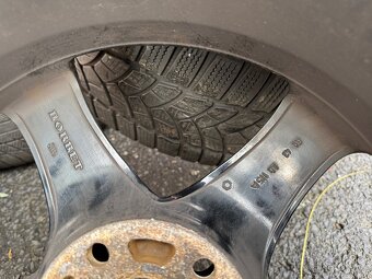 Alu zimni sada Borbet 225/55/17 Opel 5x115 - 7