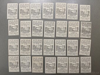 Obrázky z cigaret AURELIA 28 ks - 7