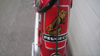 Peugeot, 1977, pánské kolo, červená barva - 7