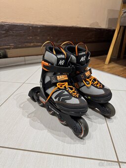 Dětské rostoucí kolečkové inline brusle K2 (2 x) - 7