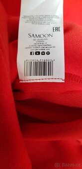 Dámský flaušový košilový kabát - SAMOON - vel.48. - 7