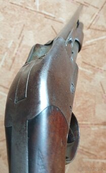 Historická brokovnice Spencer pumpa 1882 ráže 12CF - 7