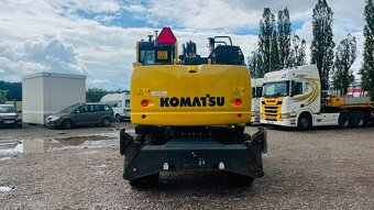 Kolové rýpadlo Komastu PW 158 v super stavu - 7