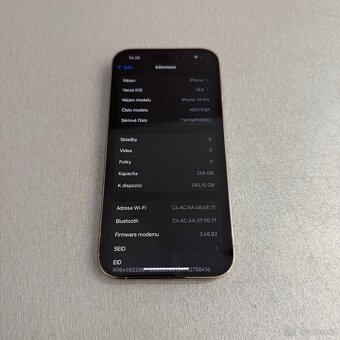 iPhone 14 Pro 256GB zlatý, jako nový bez škrábance - 7