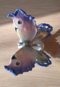 Porcelánový motýl Karl Ens - 7