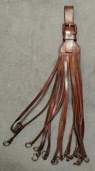 Staré kožené řemínky - myslivost - 7