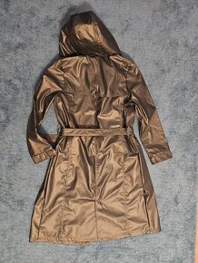 HUBLOT nepromokavý kabát do deště pláštěnka - khaki metalic - 7