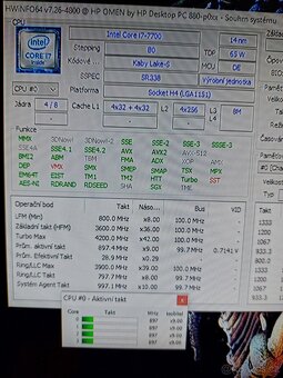 i7 7700,HP H270,ARCTIC 34 eSports DUO černo-červený - 7