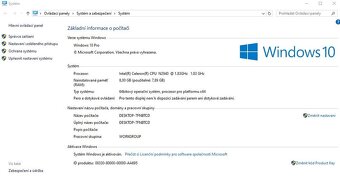 Prodam tichy notebook zn Acer Aspire E 15 Start - 7