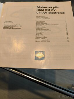 Stihl 041 AV, Návod na obsluhu - 7
