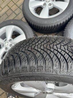 ORIGINÁL Alu Škoda CARME R15, 5x100 - ZÁNOVNÍ ZIMNÍ PNEU - 7
