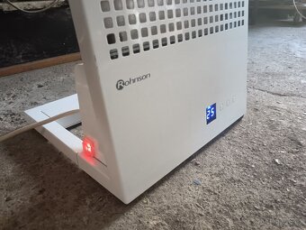Elektrický přímotop 2000w. Plně funkční. Nový stal 4300 Kč. - 7