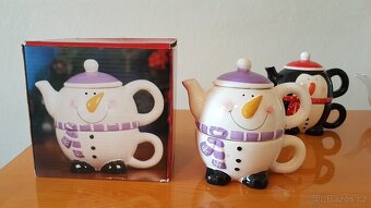 Konvička na čaj, hrnek s konvičkou - 7