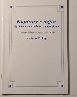 Sada 6 ks učebnic DĚJINY VÝTVARNÉHO UMĚNÍ pro SŠ - NOVÉ - 7