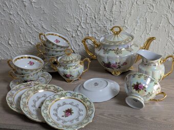 Luxusní porcelánový čajový servis Originál Decor - 7