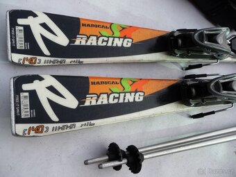 350. Lyže ROSSIGNOL- 140 cm + boty LANGE 39eu - set - 7