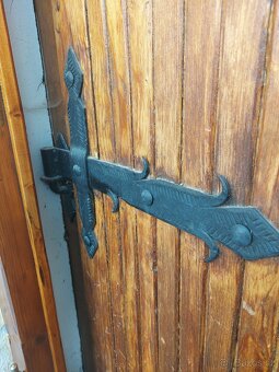 Kované panty na vrata. - 7