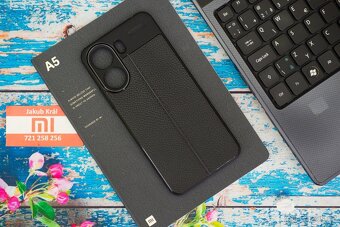 Pouzdro s koženkovým vzorem pro Xiaomi / Redmi / Poco - 7