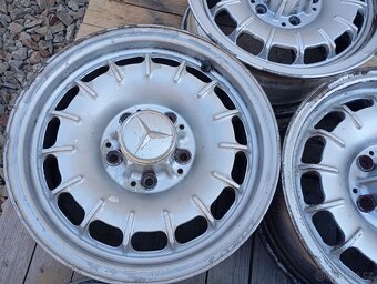 14"alu disky kola, Baroka na Mercedes W115,W123.. - 7