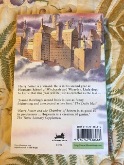 Harry Potter - 2x kniha v anglickém originále J. K. Rowling - 7