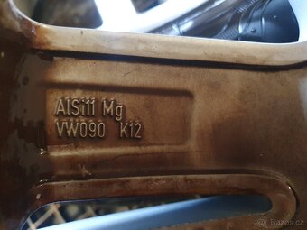Originální kompletní kola VW 5x112 r16 pneu 205/55 r16 - 7