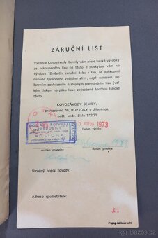 Univerzální lis na těsto Kovozávod Semily – kompletní sada - 7