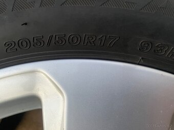 Alu kola 5x112.r17.zimni pneu 205/50/17.Škoda,Audi,Vw,Seat - 7