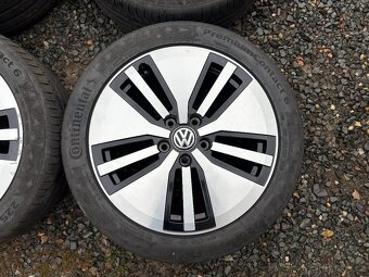 Alu orig letni sada Volkswagen 5x112 7J ET40 225/45 R17 - 7