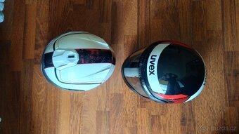 LEVNE 2x helma na moto, skutr Uvex vel. S a IXS vel. XL - 7