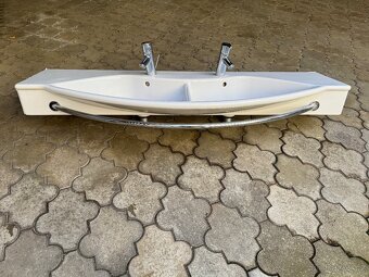 Umyvadlo LAUFEN dvojumyvadlo s bateriemi Hansgrohe - 7