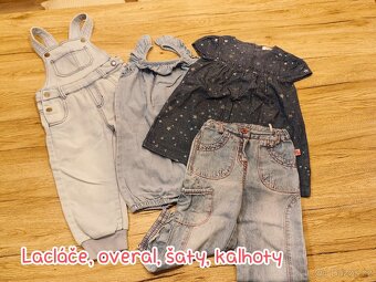 Velký balík oblečení pro holčičku 86 - 7