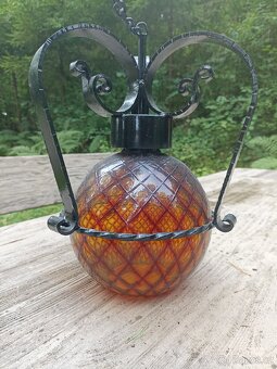 Kované lustry, svítidla, stylové 3 ks - 7