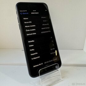 iPhone SE 2022 64GB, black (rok záruka) - 7