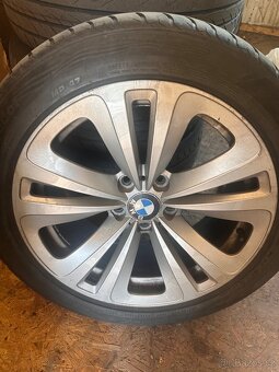 Prodám kompletní sadu alu kol BMW s letními pneumatikami - 7