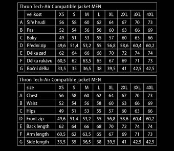 Textilní moto bunda Nazran 2XL, nová - 7