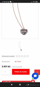 Krásný nový náhrdelník originál GUESS - 7