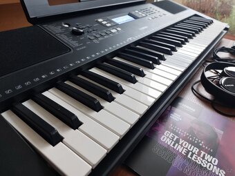 Keyboard YAMAHA PSR-E373 s dynamikou + PEDÁL + SLUCHÁTKA - 7