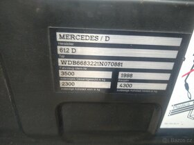 Mercedes Vario 612 ,7 míst ,sklápěč do 3500 kg motor 2,9 td - 7