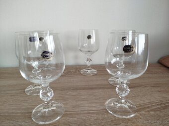 Bohemia Crystal Glas- sada broušených sklenic a karafa - 7