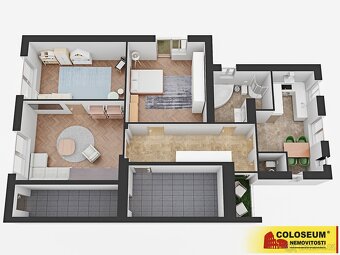 Brno - město, pronájem bytu - OV 3+1, 112 m2, po kompletní r - 7