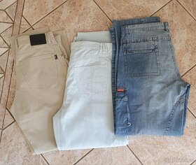 Prodám LEVNĚ džíny,plátěné kalhoty,kapsáče,džínové kraťasy - 7