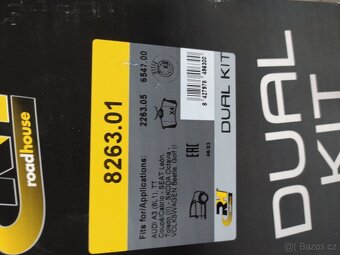 Nové brzdové sady ROADHOUSE (2× DUAL KIT) – nerozbalené - 7