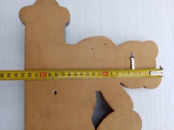 Nástěnný věšák- medvídci, třeba do dětského pokoje - 7