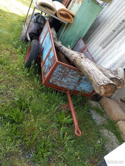 Malotraktor domácí výroby vč vozíku - 7