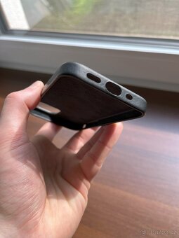Apple iPhone 13 Mini Leather Case -- originální kožený kryt - 7