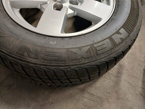 OEM disky kola Jeep 7,5x17 ET43.8 + PNEU Nexen 245/65R17 - 7